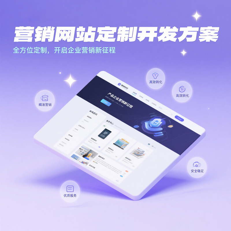 專屬營銷網站定制方案，開啟企業訂單暴漲新時代！