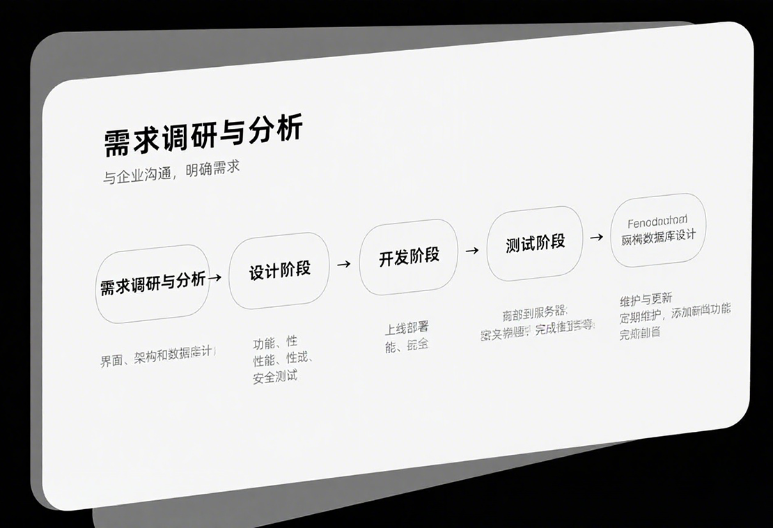 網(wǎng)站開(kāi)發(fā)流程圖