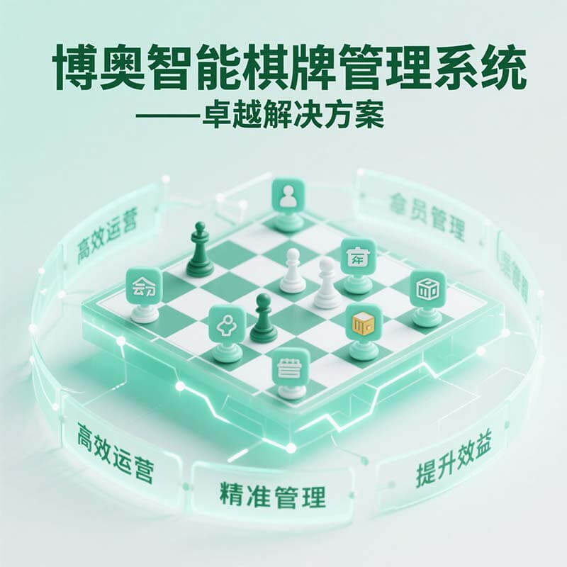 博奧智能棋牌管理系統 —— 全場景棋牌室高效管理解決方案